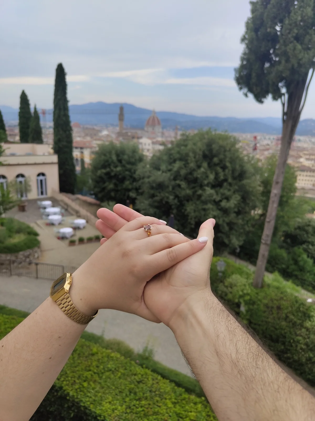 Ksenija and Pablo in Florence 1