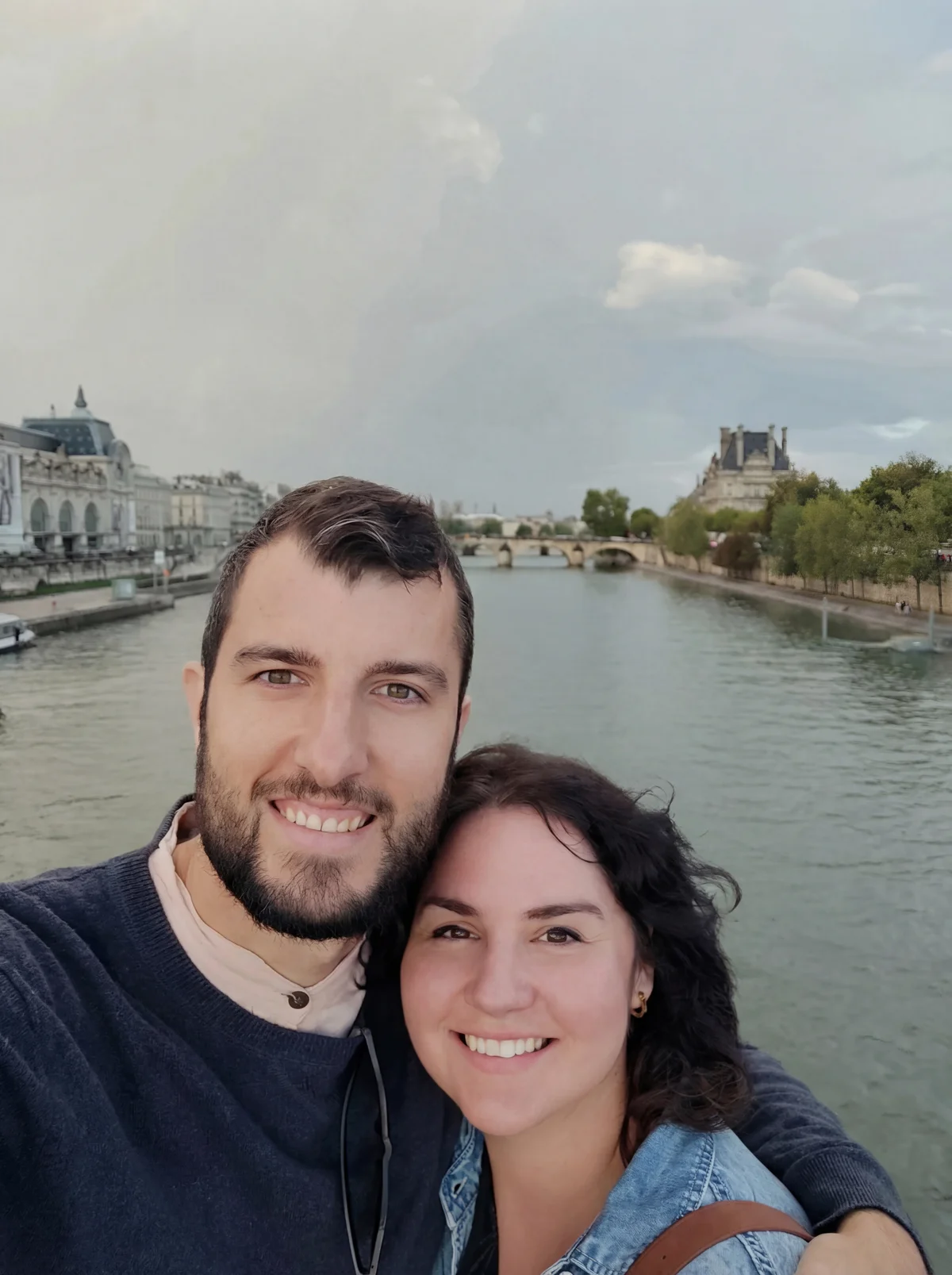 Ksenija and Pablo in Paris 1